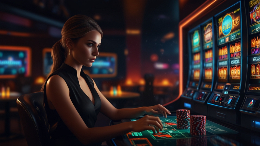 Pannello promo per giocatori attivi con cashback e ricariche in un casinò scuro